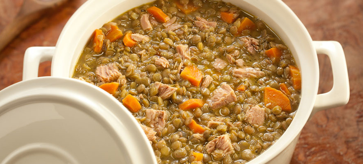 Lentilhas Ensopadas Com Atum Gomes Da Costa